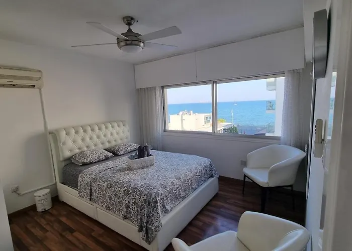 Stylish W/ Sea View + Pool + 200mbit * Ларнака